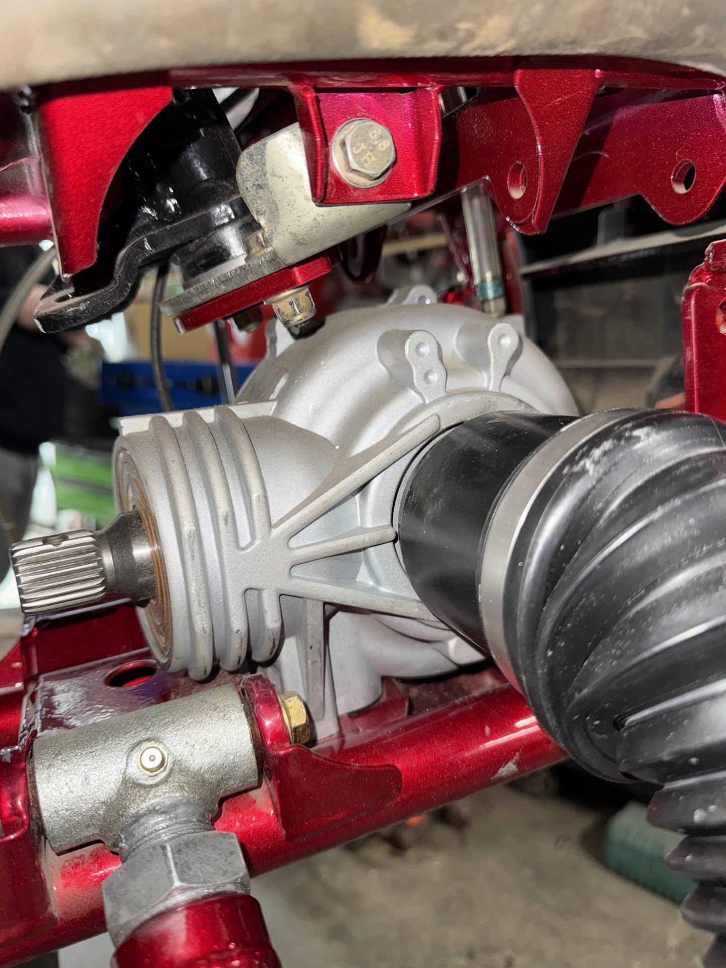 RZR 900 FRONT DIFFERENTIAL SWAP- SPORTSMAN AND SCRAMBLER